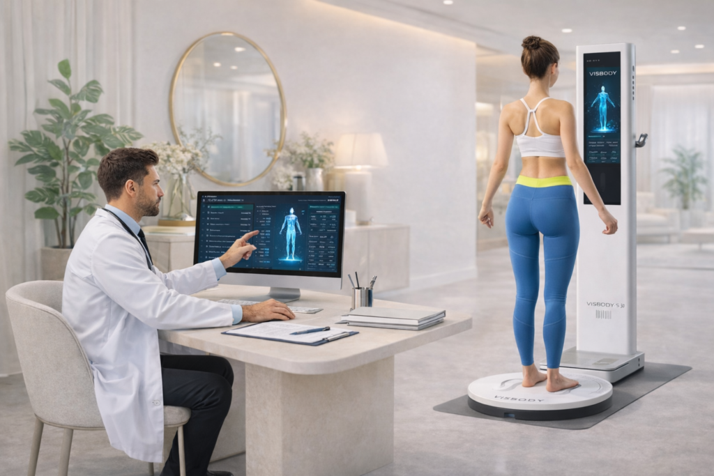 Como funciona o Visbody 3D e qual sua precisão?